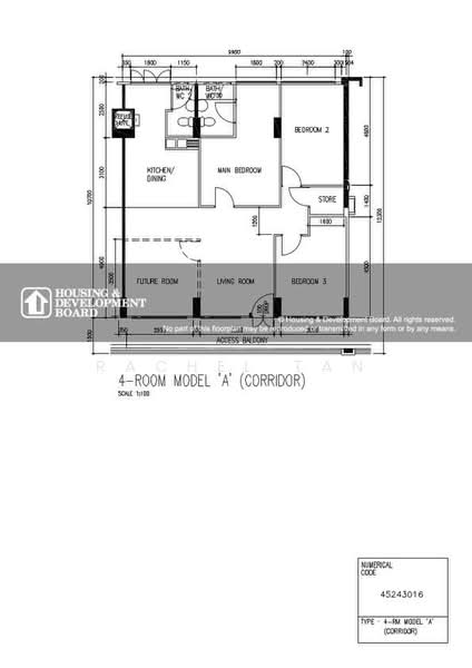 542 Hougang Avenue 8, 542 Hougang Avenue 8, 3 Bedrooms, 1,108 sqft, HDB Flat For Sale, by Rachel Tan, 500209242 - PropertyGuru.com.sg