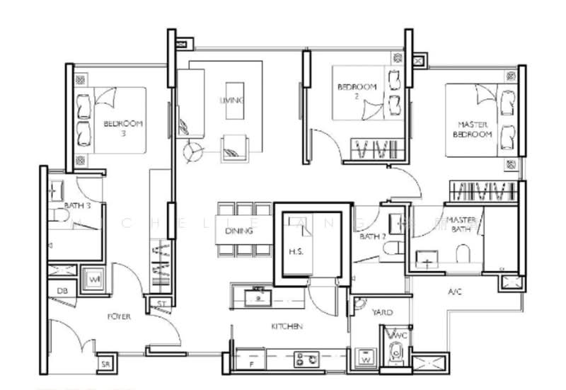 Prive, 31 Punggol Field, Studio, 250 sqft, Executive Condominium For Rent, by Michelle Ang 洪丽清, 500209257 - PropertyGuru.com.sg