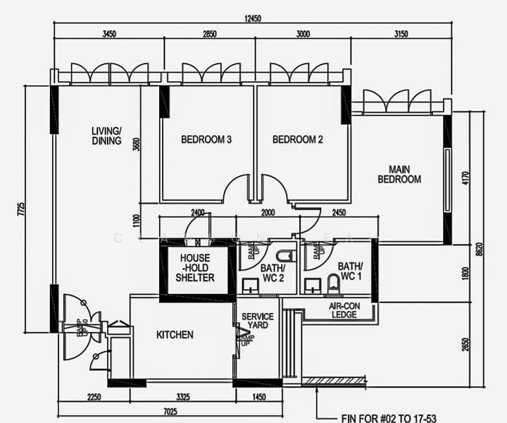 523D Tampines Central 7, 523D Tampines Central 7, 3 Bedrooms, 1,001 sqft, HDB Flat For Rent, by Clauson Seah, 500209260 - PropertyGuru.com.sg