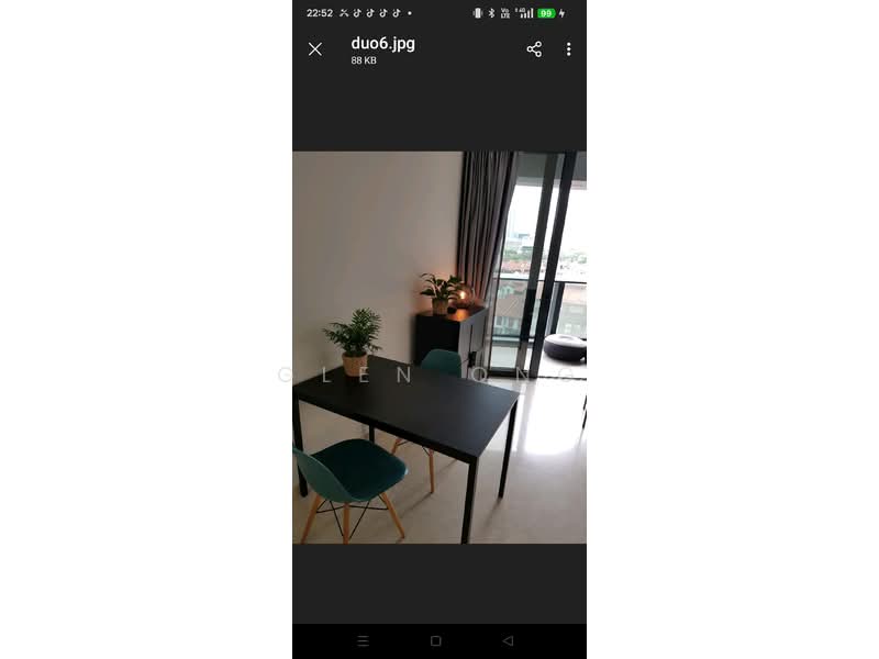 DUO Residences, 1 Fraser Street, 1 Bedroom, 538 sqft, Apartment For Sale, by Glen Ong, 500209289 - Dining Room - PropertyGuru.com.sg