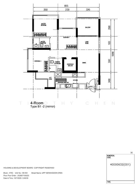 475C Upper Serangoon Crescent, 475C Upper Serangoon Crescent, 3 Bedrooms, 990 sqft, HDB Flat For Sale, by Timothy Chen, 500209295 - PropertyGuru.com.sg
