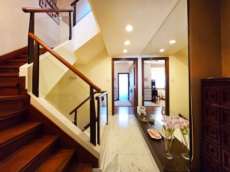 Rare Modern 3 storey 5 bedroom Raffles Girls/ Nanyang Pri / MRT !, , 5 Bedrooms, 3,200 sqft, Terraced House For Sale, by Julia Goh, 500209314 - Entrance - PropertyGuru.com.sg