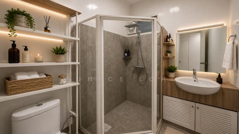 Hillcrest Arcadia, 253 Arcadia Road, 2 Bedrooms, 1,248 sqft, Condominium For Sale, by Eunice Loh, 500209318 - Bathroom - PropertyGuru.com.sg