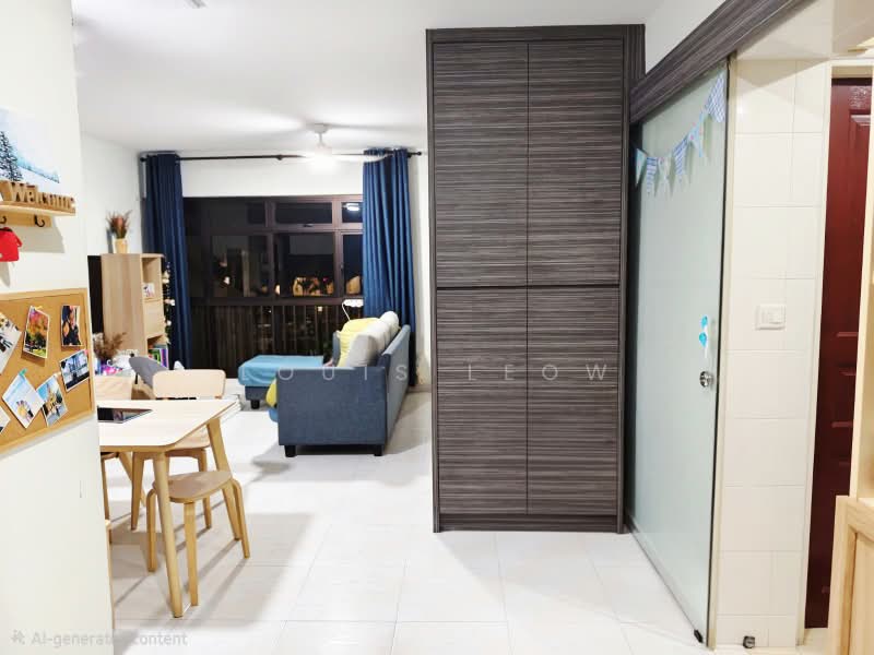 207D Compassvale Lane, 207D Compassvale Lane, 3 Bedrooms, 990 sqft, HDB Flat For Sale, by Louis Leow, 500209322 - Living Room - PropertyGuru.com.sg