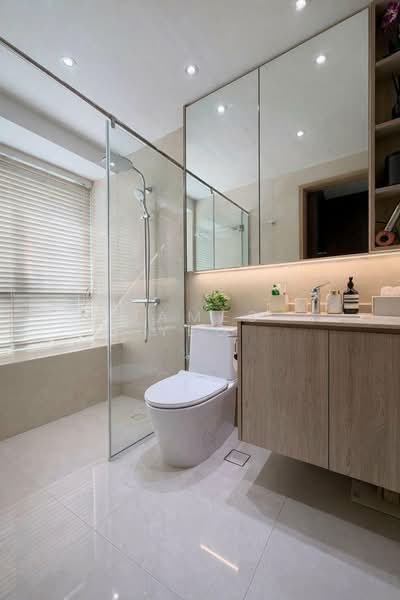 Trevista, 21 Lorong 3 Toa Payoh, 3 Bedrooms, 1,152 sqft, Condominium For Sale, by James Yeo, 500209337 - Bathroom - PropertyGuru.com.sg