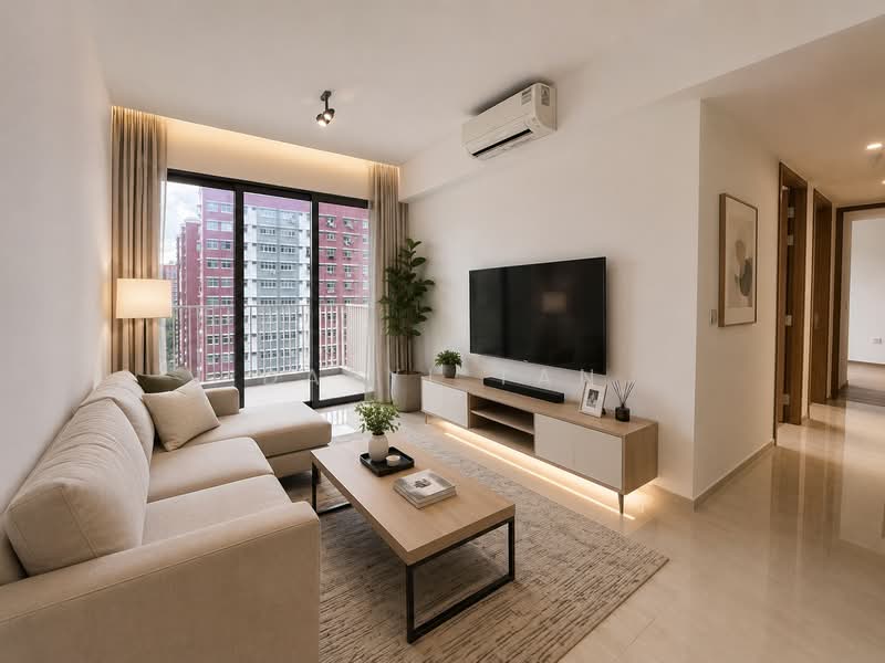 Lumina Grand, Bukit Batok West Ave. 5, Room Rental, 200 sqft, Condominium For Rent, by Daryl Tan, 500209341 - Living Room - PropertyGuru.com.sg