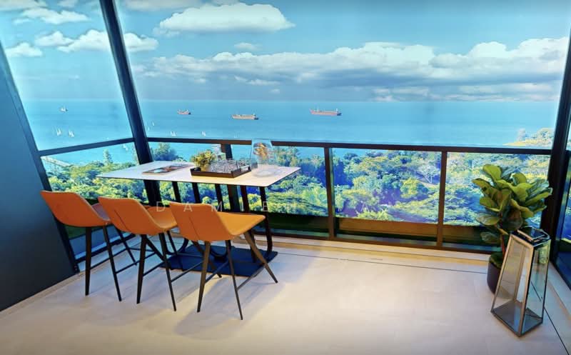Vela Bay, Bayshore Road, 3 Bedrooms, 1,173 sqft, Condominium For Sale, by Damien Tan, 500209360 - Balcony - PropertyGuru.com.sg
