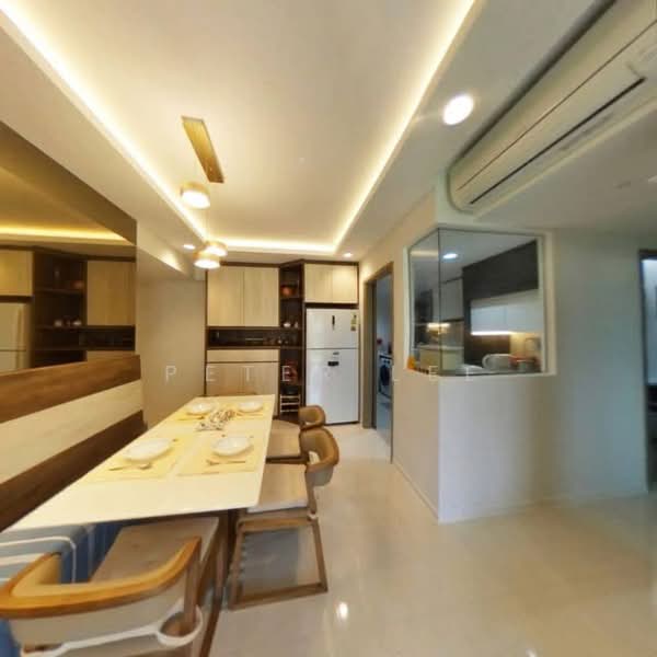 The Terrace, 100 Edgedale Plains, 3 Bedrooms, 1,001 sqft, Executive Condominium For Sale, by Peter Lee, 500209383 - Dining Room - PropertyGuru.com.sg