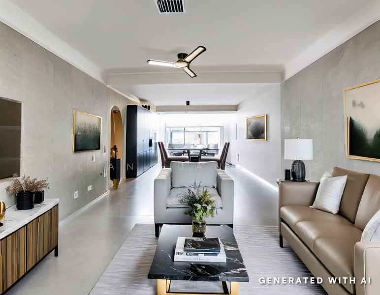 Faber Hills, , 4 Bedrooms, 1,668 sqft, Apartment For Sale, by Lilian Huang 黄丽莲, 500209384 - Living Room - PropertyGuru.com.sg