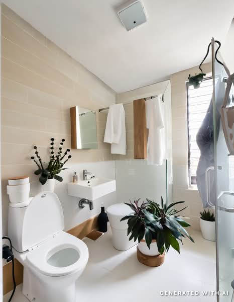 Faber Hills, , 4 Bedrooms, 1,668 sqft, Apartment For Sale, by Lilian Huang 黄丽莲, 500209384 - Bathroom - PropertyGuru.com.sg