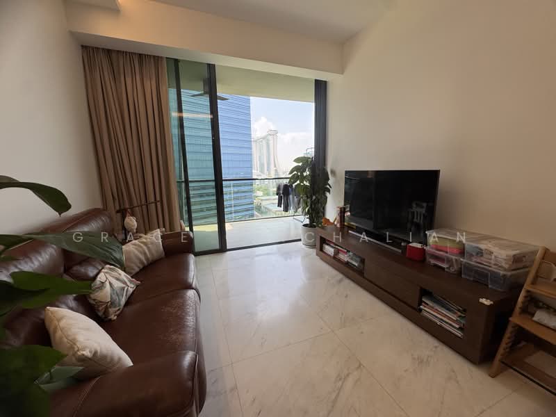 Marina One Residences, 21 Marina Way, 2 Bedrooms, 1,206 sqft, Condominium For Sale, by Grace Gatchalian, 500209390 - Living Room - PropertyGuru.com.sg