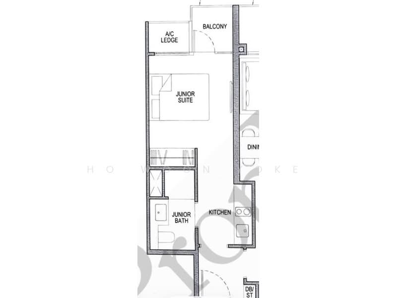 Park Colonial, 10 Woodleigh Lane, Studio, 280 sqft, Condominium For Rent, by Ho Woon Yoke, 500209426 - PropertyGuru.com.sg