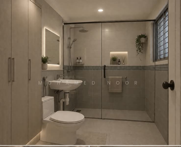 177 Bishan Street 13, 177 Bishan Street 13, 3 Bedrooms, 893 sqft, HDB Flat For Sale, by Mohamed Noor, 500209472 - Bathroom - PropertyGuru.com.sg