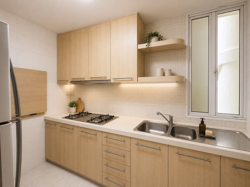 The Jade, 9 Bukit Batok Central Link, 3 Bedrooms, 1,335 sqft, Condominium For Sale, by Agnes Goh, 500209477 - Kitchen - PropertyGuru.com.sg