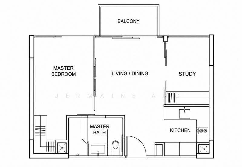 Watertown, 69 Punggol Central, 1 Bedroom, 570 sqft, Condominium For Rent, by Jermaine Ang, 500209494 - PropertyGuru.com.sg