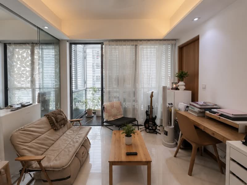 Watertown, 69 Punggol Central, 1 Bedroom, 570 sqft, Condominium For Rent, by Jermaine Ang, 500209494 - Living Room - PropertyGuru.com.sg