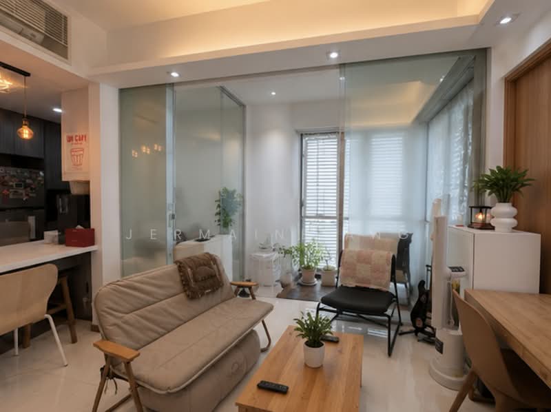Watertown, 69 Punggol Central, 1 Bedroom, 570 sqft, Condominium For Rent, by Jermaine Ang, 500209494 - Living Room - PropertyGuru.com.sg