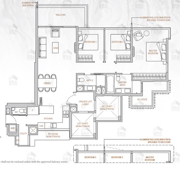 Perfect Ten, 321 Bukit Timah Road, 3 Bedrooms, 1,227 sqft, Condominium For Rent, by Geraldine Gn, 500209554 - PropertyGuru.com.sg
