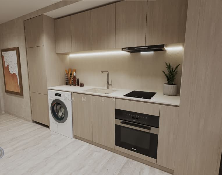 Arina East Residences, 6D Tanjong Rhu Road, 1 Bedroom, 495 sqft, Condominium For Sale, by Damien Tan, 500209603 - Kitchen - PropertyGuru.com.sg