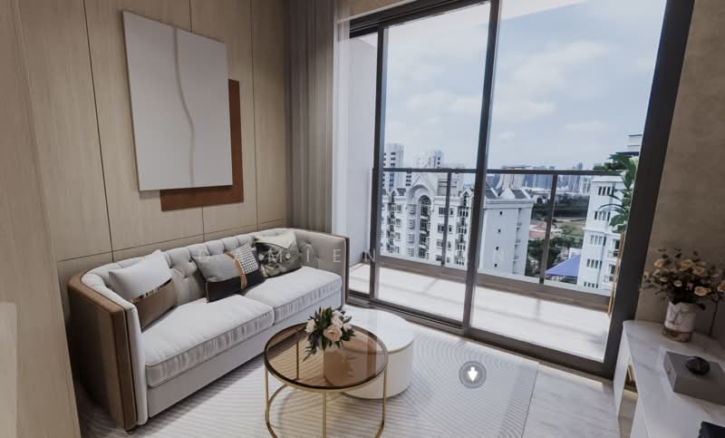 Arina East Residences, 6D Tanjong Rhu Road, 1 Bedroom, 495 sqft, Condominium For Sale, by Damien Tan, 500209603 - Living Room - PropertyGuru.com.sg