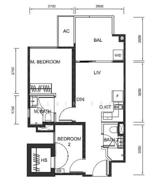 Uptown @ Farrer, 2 Perumal Road Singapore, 2 Bedrooms, 538 sqft, Condominium For Rent, by Alvin Yeo, 500209606 - PropertyGuru.com.sg