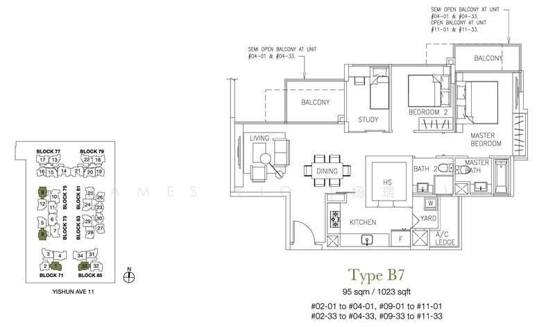 The Canopy, 85 Yishun Avenue 11, Sembawang / Yishun, 3 Bedrooms, 1,023 sqft, Executive Condominium For Sale, by James Yio (杨瑞华), 500209612 - PropertyGuru.com.sg