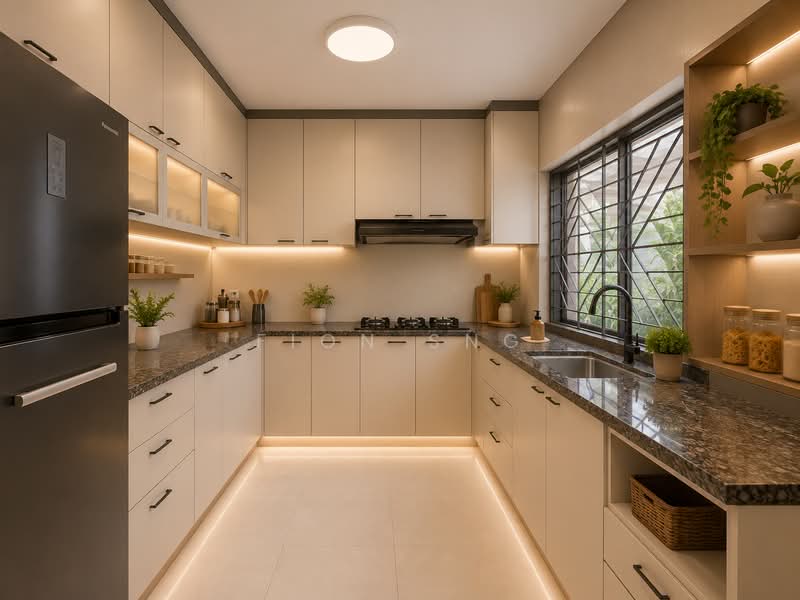 FREEHOLD LANDED AT UPPER THOMSON ROAD, , 9 Bedrooms, 7,200 sqft, Bungalow House For Sale, by Fion Sng, 500209619 - Kitchen - PropertyGuru.com.sg
