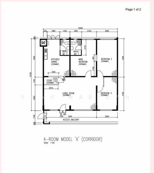441 Fajar Road, 441 Fajar Road, 3 Bedrooms, 1,119 sqft, HDB Flat For Sale, by Shah Marican, 500209620 - PropertyGuru.com.sg