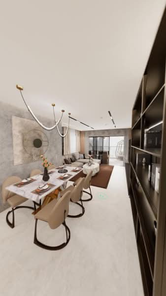 Double Bay Residences, 19C Simei Street 4, 3 Bedrooms, 1,367 sqft, Condominium For Sale, by Keith Tan, 500209649 - Living Room - PropertyGuru.com.sg
