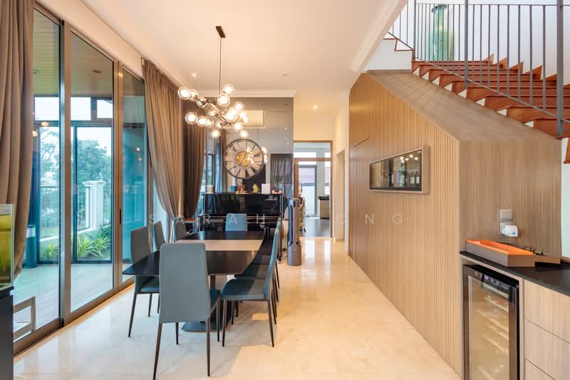 Seletar Hills Estate, Seletar Hills Drive, 5 Bedrooms, 4,600 sqft, Semi-Detached House For Sale, by Sarah Wong, 500209654 - Dining Room - PropertyGuru.com.sg