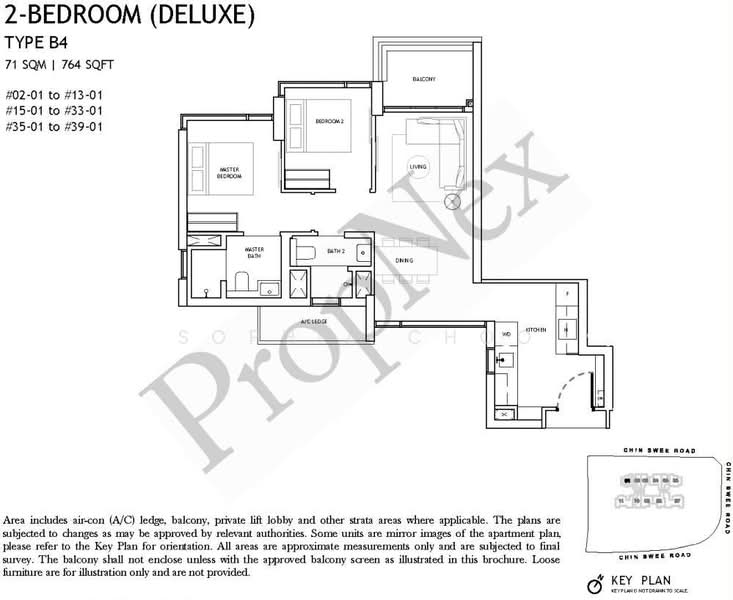 The Landmark, 173 Chin Swee Road, 2 Bedrooms, 746 sqft, Condominium For Sale, by Sophia Choo, 500209662 - PropertyGuru.com.sg