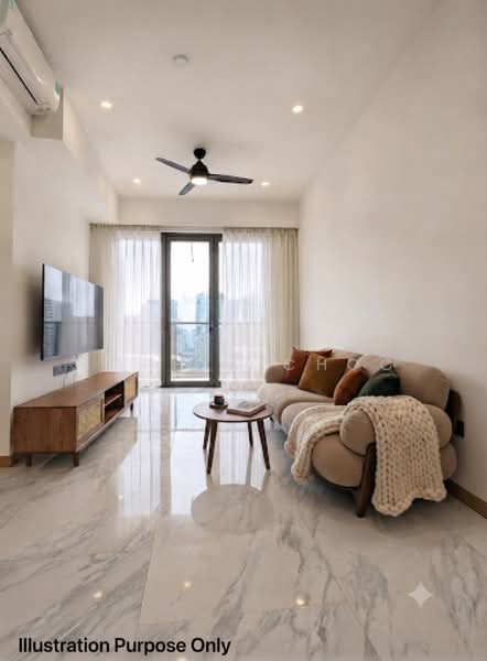 The Landmark, 173 Chin Swee Road, 2 Bedrooms, 746 sqft, Condominium For Sale, by Sophia Choo, 500209662 - Living Room - PropertyGuru.com.sg