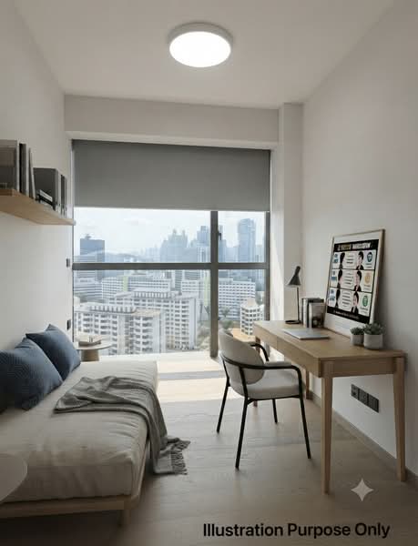 The Landmark, 173 Chin Swee Road, 2 Bedrooms, 746 sqft, Condominium For Sale, by Sophia Choo, 500209662 - 2nd Bedroom - PropertyGuru.com.sg