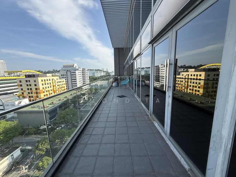Apex @ Henderson, 201 Henderson Road Singapore, 3,165 sqft, Light Industrial (B1) For Sale, by Desmond Tan, 500209671 - Balcony - CommercialGuru.com.sg