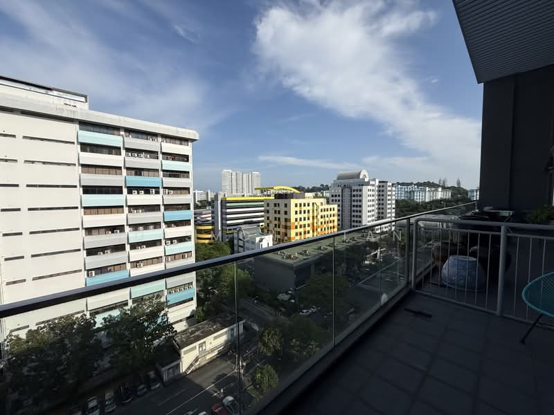 Apex @ Henderson, 201 Henderson Road Singapore, 3,165 sqft, Light Industrial (B1) For Sale, by Desmond Tan, 500209671 - Balcony - CommercialGuru.com.sg