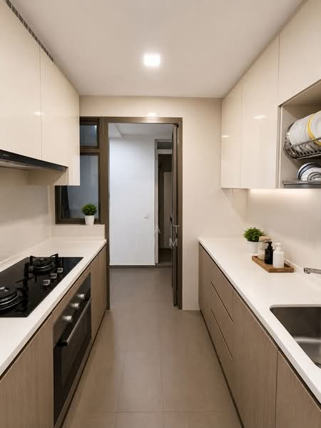 Treasure Crest, 60 Anchorvale Crescent, 3 Bedrooms, 1,076 sqft, Executive Condominium For Sale, by Johnathan Lim, 500209681 - Kitchen - PropertyGuru.com.sg