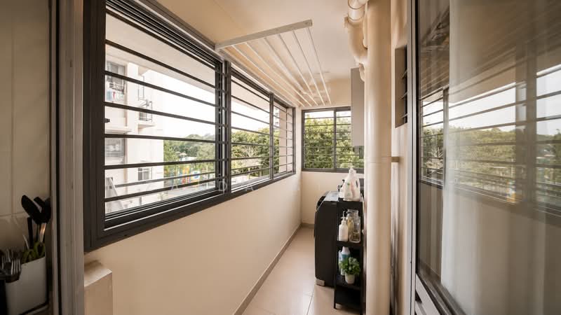 271D Punggol Walk, 271D Punggol Walk, 3 Bedrooms, 990 sqft, HDB Flat For Sale, by Zaida Sidek, 500209707 - Service yard - PropertyGuru.com.sg