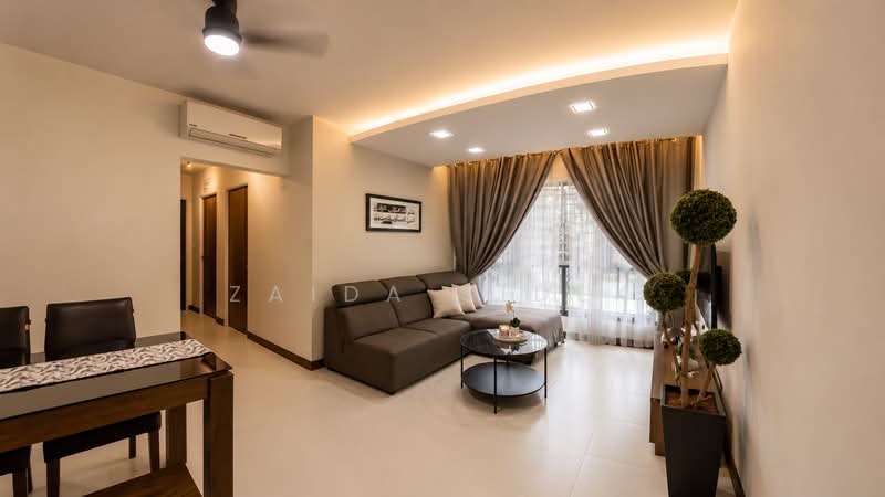 271D Punggol Walk, 271D Punggol Walk, 3 Bedrooms, 990 sqft, HDB Flat For Sale, by Zaida Sidek, 500209707 - Living Room - PropertyGuru.com.sg