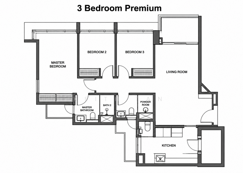 Bartley Vue, 6 Jalan Bunga Rampai, 3 Bedrooms, 1,044 sqft, Condominium For Rent, by Keith Tan, 500209729 - PropertyGuru.com.sg