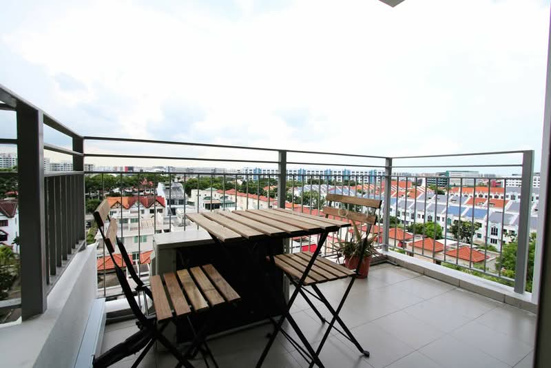 Casa Merah, 50 Tanah Merah Kechil Avenue, Room Rental, 150 sqft, Condominium For Rent, by Ang ShiQi, 500209736 - Balcony - PropertyGuru.com.sg