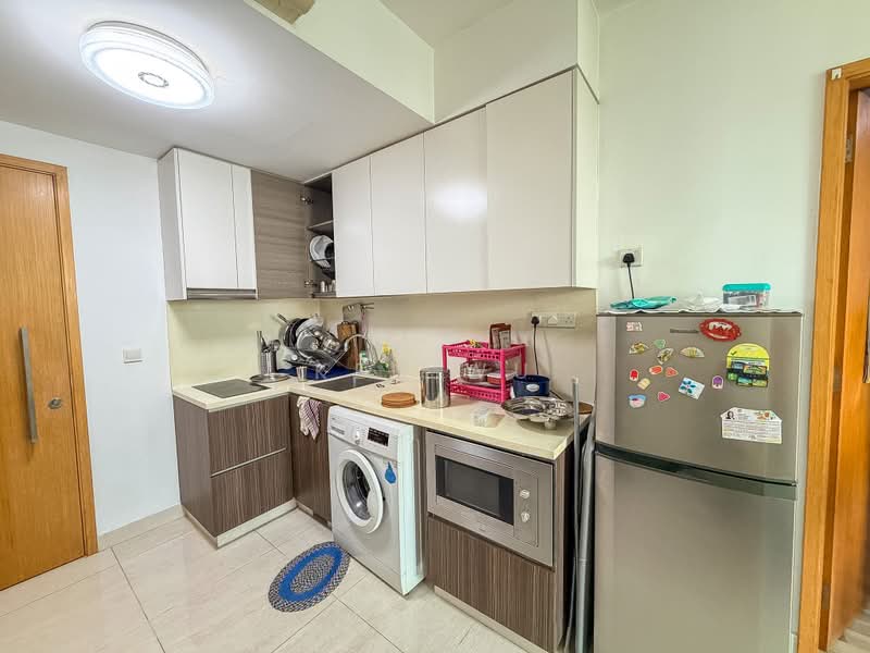 La Fiesta, 60 Sengkang Square, 1 Bedroom, 452 sqft, Condominium For Rent, by Ken Wu, 500209744 - Kitchen - PropertyGuru.com.sg
