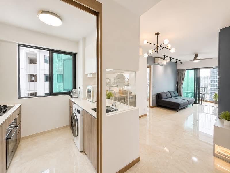 Kingsford Waterbay, 76 Upper Serangoon View, 3 Bedrooms, 850 sqft, Condominium For Sale, by Edwin Hoe, 500209748 - Kitchen - PropertyGuru.com.sg