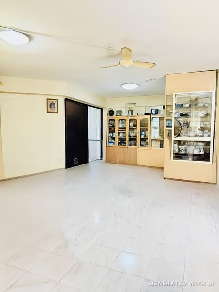 113 Serangoon North Avenue 1, 113 Serangoon North Avenue 1, 3 Bedrooms, 1,076 sqft, HDB Flat For Sale, by Joseph Lee, 500209754 - Living Room (AI) - PropertyGuru.com.sg