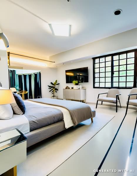 113 Serangoon North Avenue 1, 113 Serangoon North Avenue 1, 3 Bedrooms, 1,076 sqft, HDB Flat For Sale, by Joseph Lee, 500209754 - Bedroom 2 (AI) - PropertyGuru.com.sg