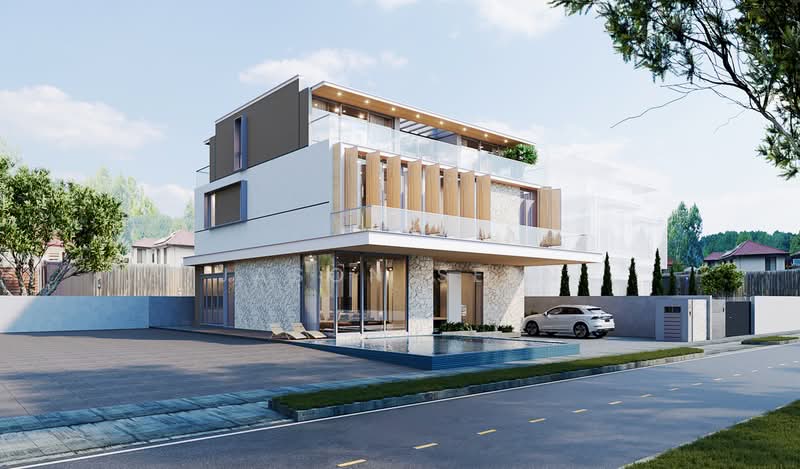 Brand-new Freehold Detached in D13 within Bungalow Zoning only, Cotswold Close, Matlock Rise, 8 Bedrooms, 9,489 sqft, Bungalow House For Sale, by Jason Sern, 500209772 - Exterior - PropertyGuru.com.sg