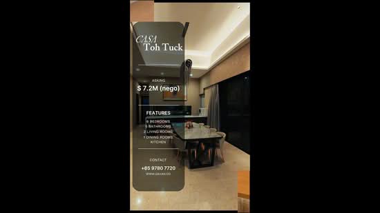 🔸EMINENCE✔️FH Corner Terrace Private Lift @ Toh Tuck / Beauty World / D21, UPPER TOH TUCK TERRACE, 6 Bedrooms, 5,382 sqft, Corner Terrace For Sale, by Gavan Lee, 500209775 - PropertyGuru.com.sg