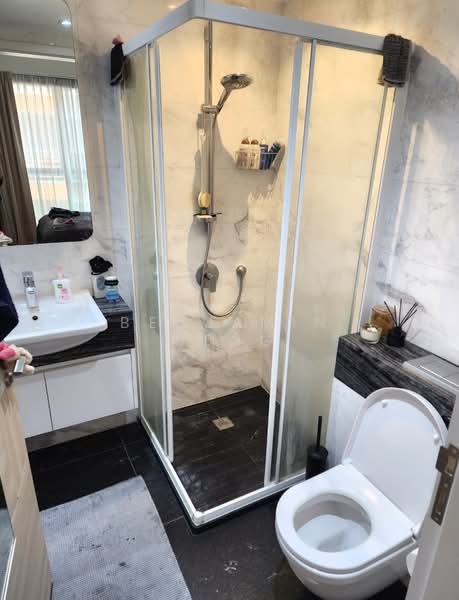 Sophia Hills, 9 Mount Sophia, 1 Bedroom, 480 sqft, Condominium For Rent, by Benjamin Heng, 500209792 - Bathroom - PropertyGuru.com.sg