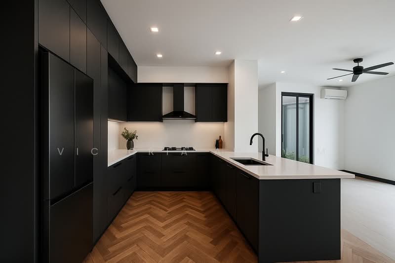 Sentosa Cove, Paradise Island, 5 Bedrooms, 4,643 sqft, Terraced House For Sale, by Victoria Ann Lim, 500209808 - Kitchen - PropertyGuru.com.sg