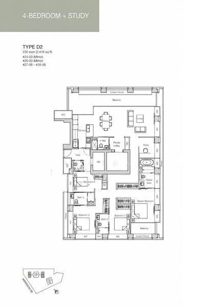 Nouvel 18, 18 Anderson Road, Tanglin / Holland / Bukit Timah, 4 Bedrooms, 2,476 sqft, Condominium For Rent, by Bertram Tian 田镇伟, 500209811 - PropertyGuru.com.sg