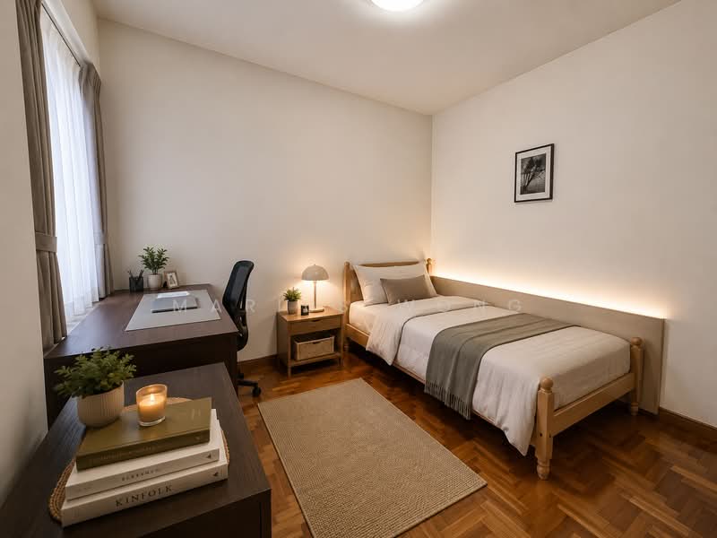 Bright Spacious & Squarish Freehold 2-Bedroom in District 5, , 2 Bedrooms, 1,087 sqft, Condominium For Sale, by Marius Wong, 500209816 - Bedroom - PropertyGuru.com.sg